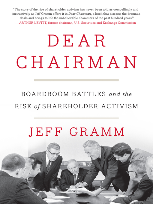 Title details for Dear Chairman by Jeff Gramm - Available